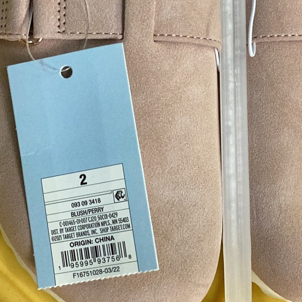 Girls' Perry Slip-On Clogs - Cat & Jack - blush - various size - new - Picture 6 of 7